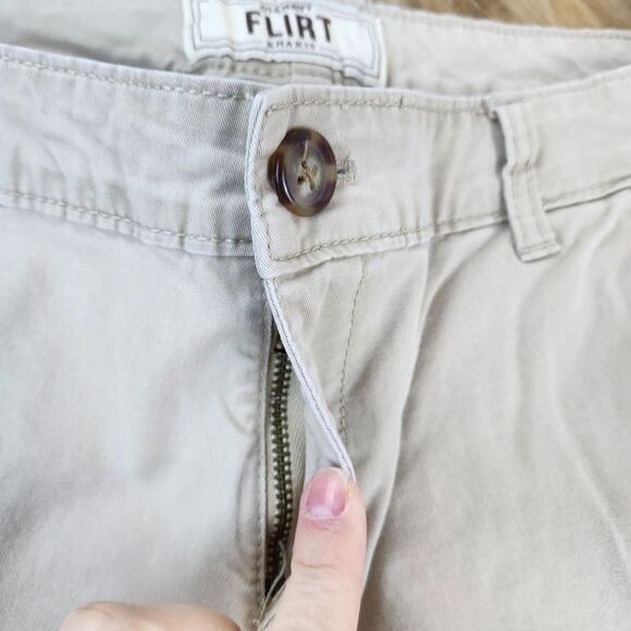 🐞Old Navy Khaki Flirt Pants Size 4/27 - Picture 8 of 11